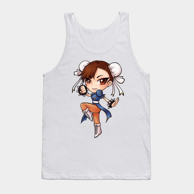 Chun Li Tank Top by Vay